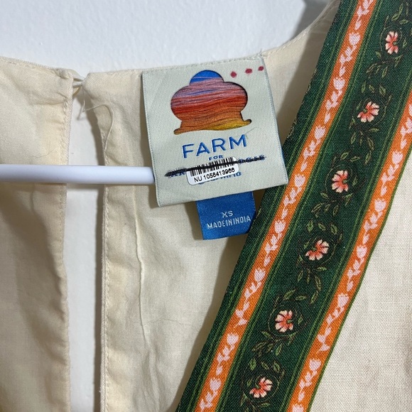 Farm Rio x Anthropologie Palm V-Neck Midi Dress - Picture 7 of 11